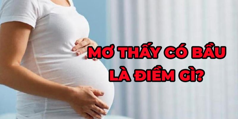 Giải mã việc nằm mơ thấy có bầu đánh con gì